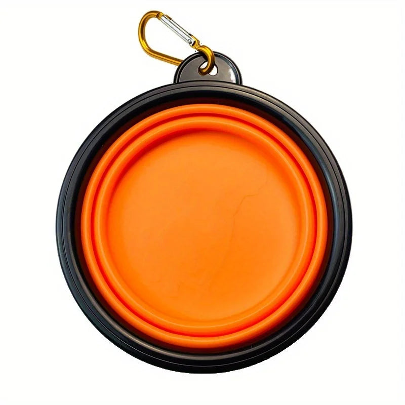 Cuenco plegable de viaje para perros — agua y comida en cualquier sitio
